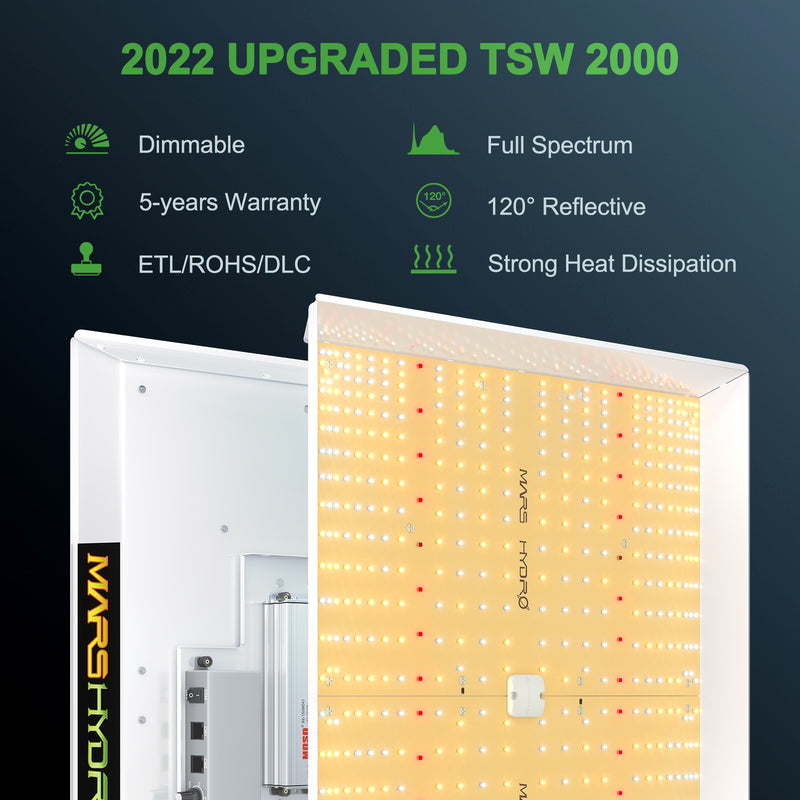 Mars Hydro TSW 2000 LED Grow Light